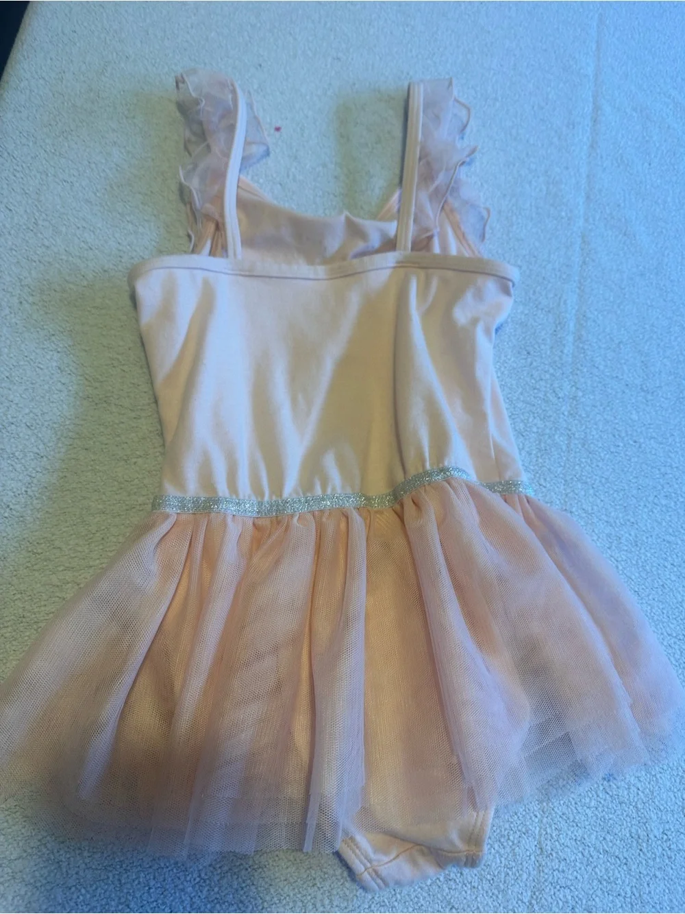 Girls Ballet Dance Dress Pink Tutu Leotard Size 7-8Y